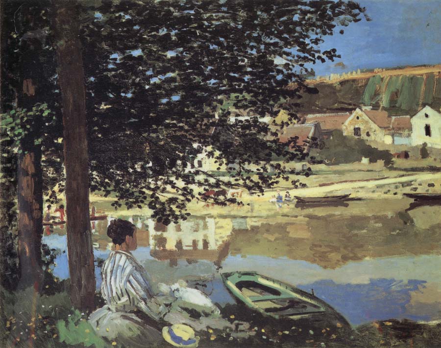 Claude Monet Au Bord de l-Eau,Bennecourt